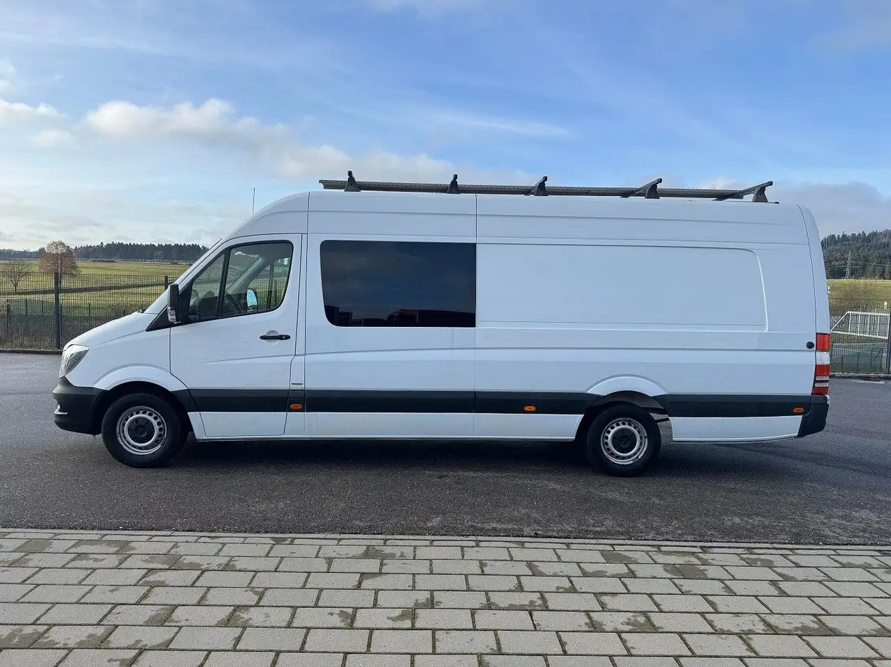 Mercedes-Benz Sprinter 319 CDI Maxi Lang XXL Extralang Mixto - Βαν, Διπλοκάμπινο ελαφρύ επαγγελματικό: φωτογραφία 3 Mercedes-Benz Sprinter 319 CDI Maxi Lang XXL Extralang Mixto - Βαν, Διπλοκάμπινο ελαφρύ επαγγελματικό: φωτογραφία 3