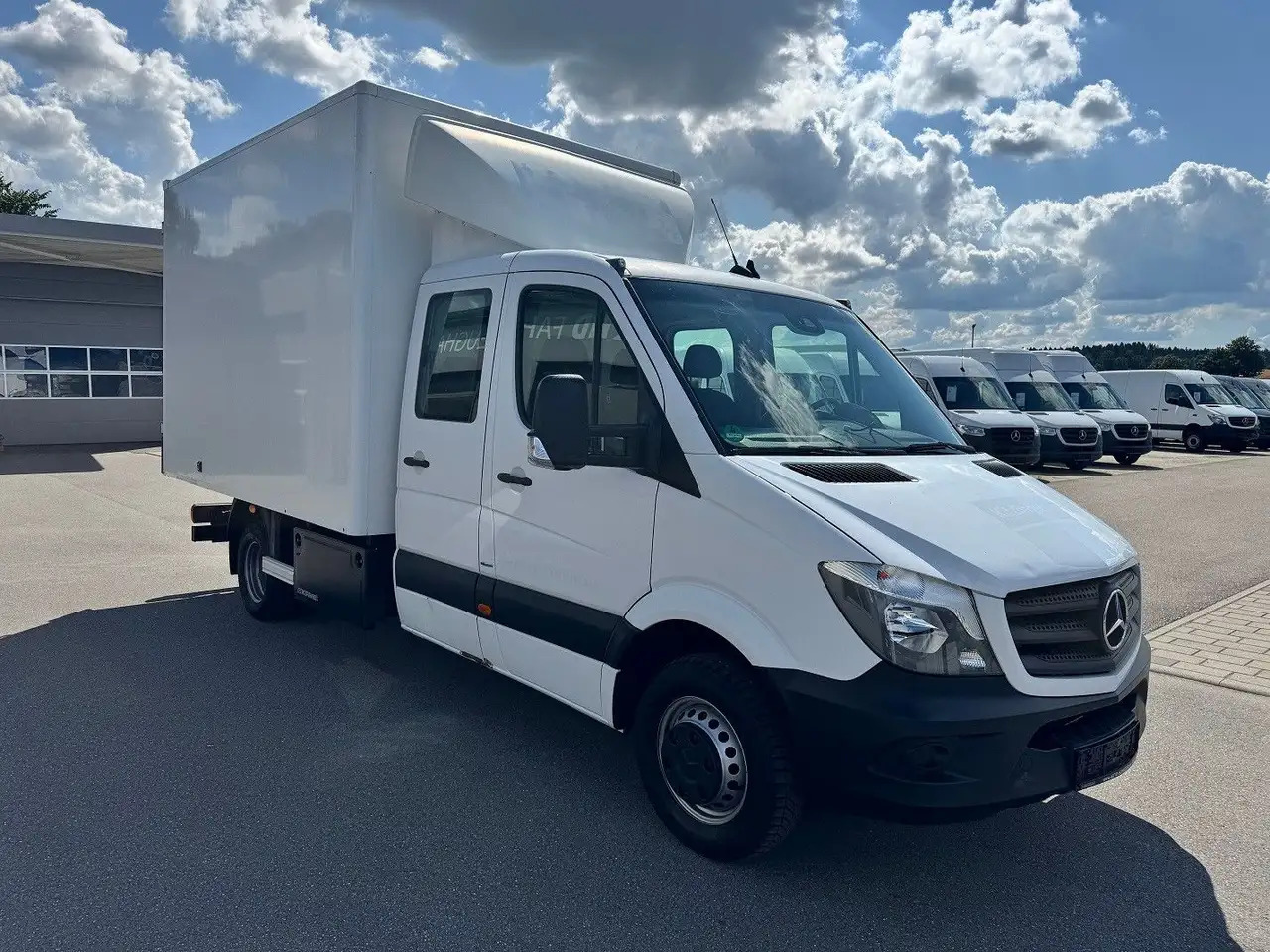 Mercedes-Benz Sprinter 519 CDI Maxi Lang DoKa Koffer AHK Klima - Επαγγελματικό αυτοκίνητο κόφα, Διπλοκάμπινο ελαφρύ επαγγελματικό: φωτογραφία 2 Mercedes-Benz Sprinter 519 CDI Maxi Lang DoKa Koffer AHK Klima - Επαγγελματικό αυτοκίνητο κόφα, Διπλοκάμπινο ελαφρύ επαγγελματικό: φωτογραφία 2