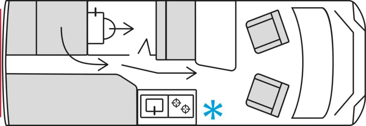 Καινούριο Αυτοκινούμενο βαν Bürstner Habiton HMX 6.0 neues Modell Allrad: φωτογραφία 6 Καινούριο Αυτοκινούμενο βαν Bürstner Habiton HMX 6.0 neues Modell Allrad: φωτογραφία 6
