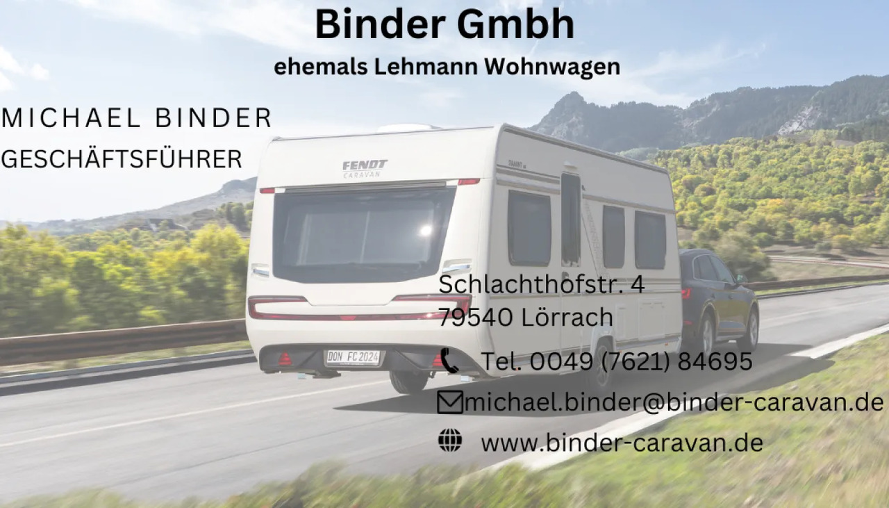 Fendt Bianco Activ 465 SGE frei Konfigurierbar - Ρυμουλκούμενο τροχόσπιτο: φωτογραφία 1 Fendt Bianco Activ 465 SGE frei Konfigurierbar - Ρυμουλκούμενο τροχόσπιτο: φωτογραφία 1