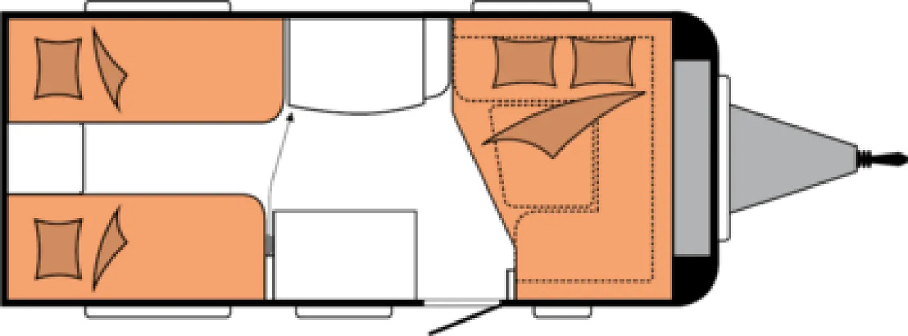 Wohnwagen Hobby De Luxe 460 LU - Ρυμουλκούμενο τροχόσπιτο: φωτογραφία 3 Wohnwagen Hobby De Luxe 460 LU - Ρυμουλκούμενο τροχόσπιτο: φωτογραφία 3