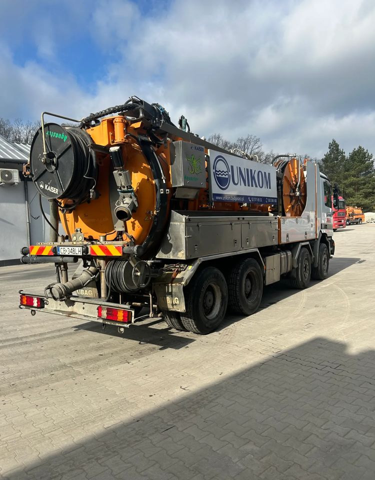 Mercedes-Benz ACTROS 3243 KAISER AQUASTER WUKO - Όχημα εκκένωσης βόθρων: φωτογραφία 4 Mercedes-Benz ACTROS 3243 KAISER AQUASTER WUKO - Όχημα εκκένωσης βόθρων: φωτογραφία 4