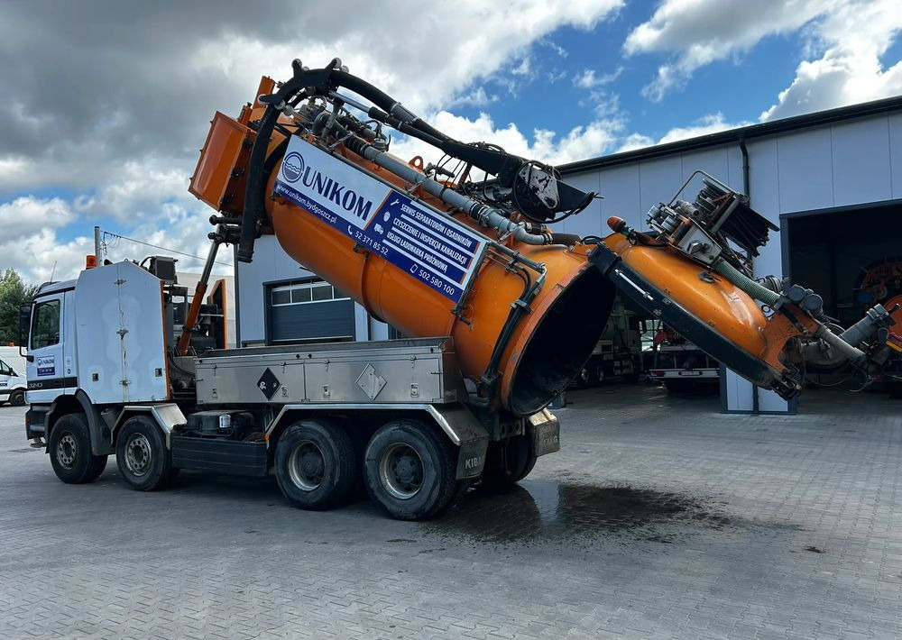 Mercedes-Benz ACTROS 3243 KAISER AQUASTER WUKO - Όχημα εκκένωσης βόθρων: φωτογραφία 2 Mercedes-Benz ACTROS 3243 KAISER AQUASTER WUKO - Όχημα εκκένωσης βόθρων: φωτογραφία 2