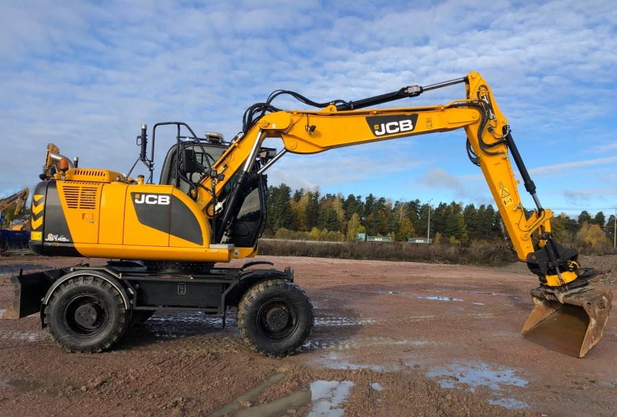 JCB JS145W - Τροχοφόρος εκσκαφέας: φωτογραφία 1 JCB JS145W - Τροχοφόρος εκσκαφέας: φωτογραφία 1