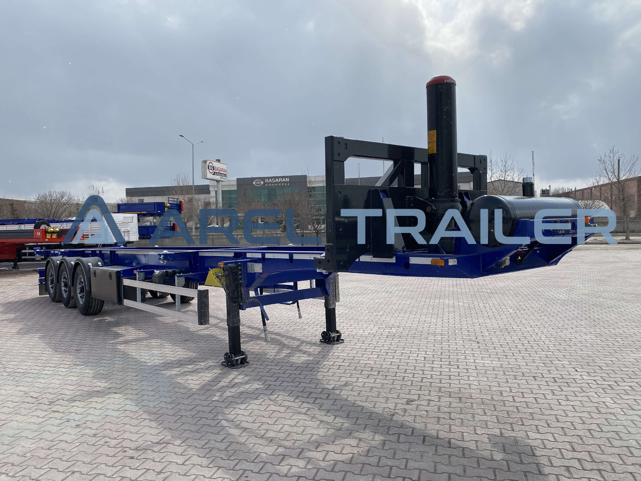 AREL TRAILER 40 FT TIPPING CONTAINER TRAILER - Επικαθήμενο μεταφοράς εμπορευματοκιβωτίων/ Κινητό αμάξωμα: φωτογραφία 2 AREL TRAILER 40 FT TIPPING CONTAINER TRAILER - Επικαθήμενο μεταφοράς εμπορευματοκιβωτίων/ Κινητό αμάξωμα: φωτογραφία 2