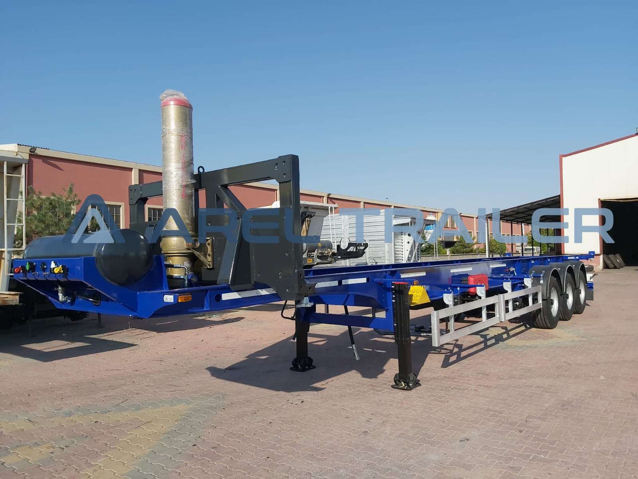 AREL TRAILER 40 FT TIPPING CONTAINER TRAILER - Επικαθήμενο μεταφοράς εμπορευματοκιβωτίων/ Κινητό αμάξωμα: φωτογραφία 1 AREL TRAILER 40 FT TIPPING CONTAINER TRAILER - Επικαθήμενο μεταφοράς εμπορευματοκιβωτίων/ Κινητό αμάξωμα: φωτογραφία 1
