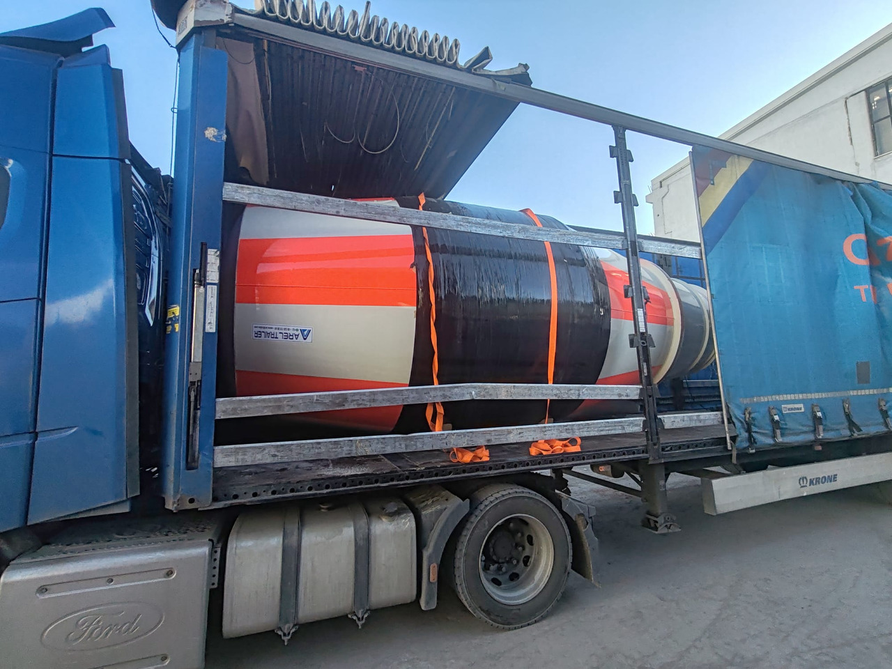 AREL TRAILER CONCRETE MIXER DRUM - Μπετονιέρα βαρέλα: φωτογραφία 2 AREL TRAILER CONCRETE MIXER DRUM - Μπετονιέρα βαρέλα: φωτογραφία 2