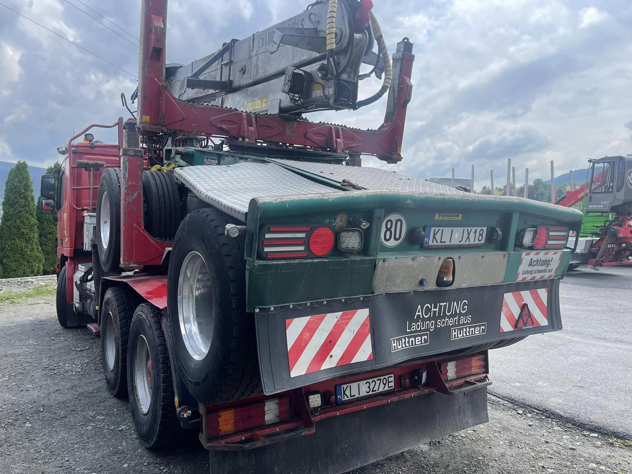 HUTTNER - Φορτηγό ξυλείας, Φορτηγό με γερανό: φωτογραφία 3 HUTTNER - Φορτηγό ξυλείας, Φορτηγό με γερανό: φωτογραφία 3