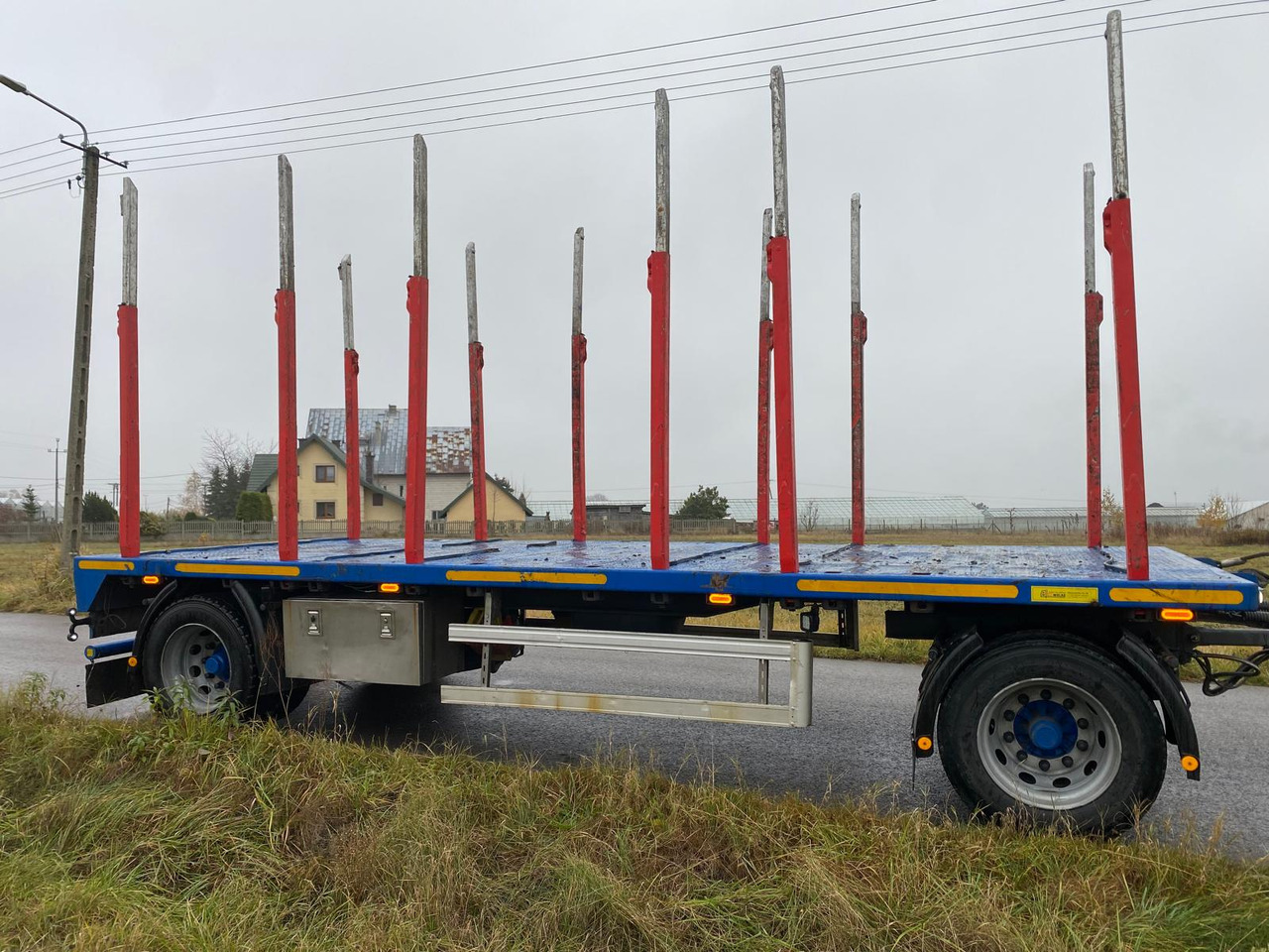 PRZYCZEPA MIELKE WAREN - Τρέιλερ ξυλείας: φωτογραφία 4 PRZYCZEPA MIELKE WAREN - Τρέιλερ ξυλείας: φωτογραφία 4