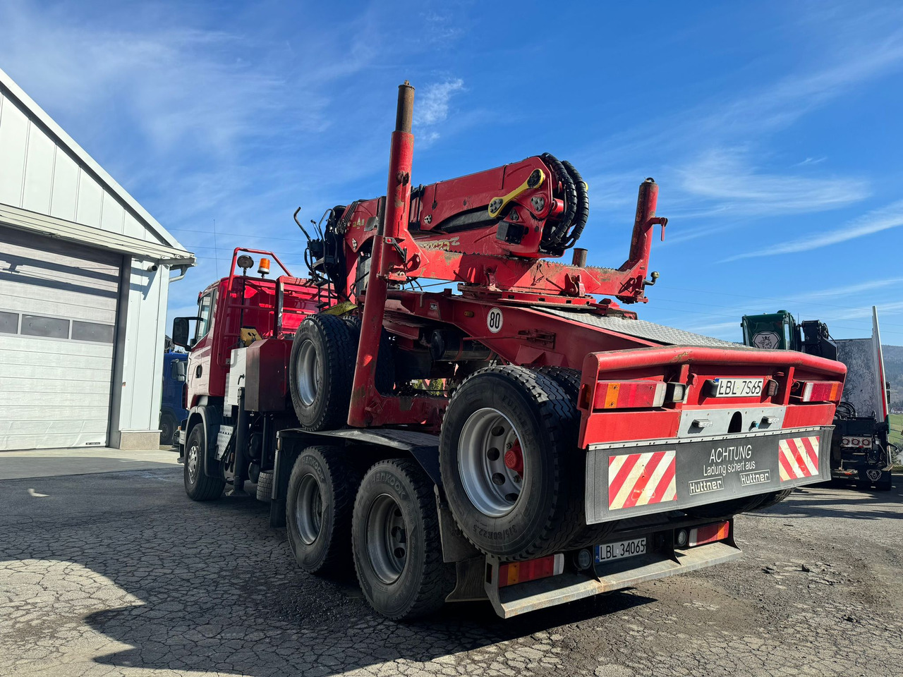 SCANIA R500 - Φορτηγό ξυλείας, Φορτηγό με γερανό: φωτογραφία 4 SCANIA R500 - Φορτηγό ξυλείας, Φορτηγό με γερανό: φωτογραφία 4