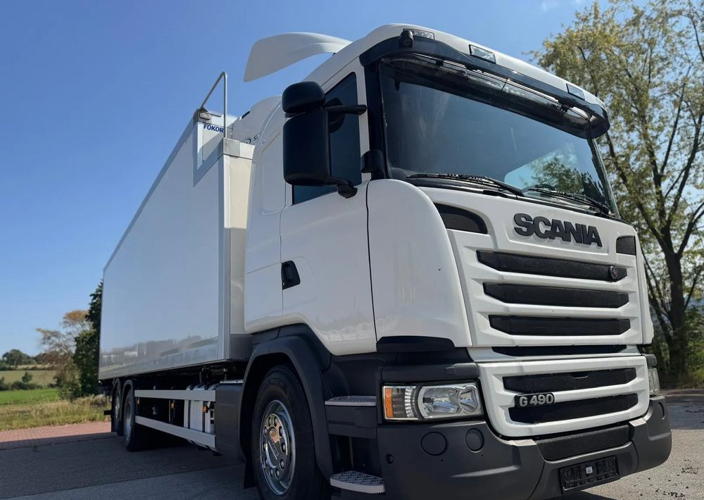 Φορτηγό ψυγείο Scania Scania G 490 / CHŁODNIA + WINDA / 23 PALETY / EURO6 / OŚ SKRĘTNA / CARRIER 850 / ASO: φωτογραφία 15