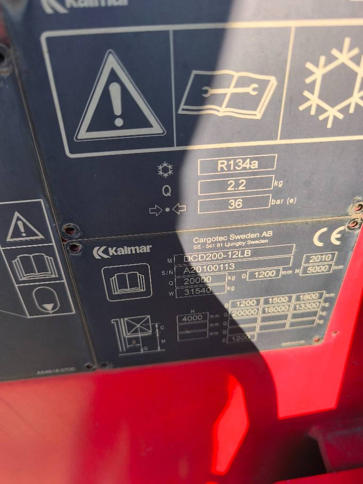 Kalmar DCD 200-12 LB - Πετρελαιοκίνητο περονοφόρο: φωτογραφία 5 Kalmar DCD 200-12 LB - Πετρελαιοκίνητο περονοφόρο: φωτογραφία 5