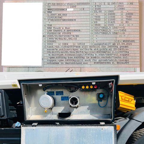 Φορτηγό βυτιοφόρο MAN TGS 26.360 TANK WILLIG 2014 Heizöl, Diesel: φωτογραφία 15