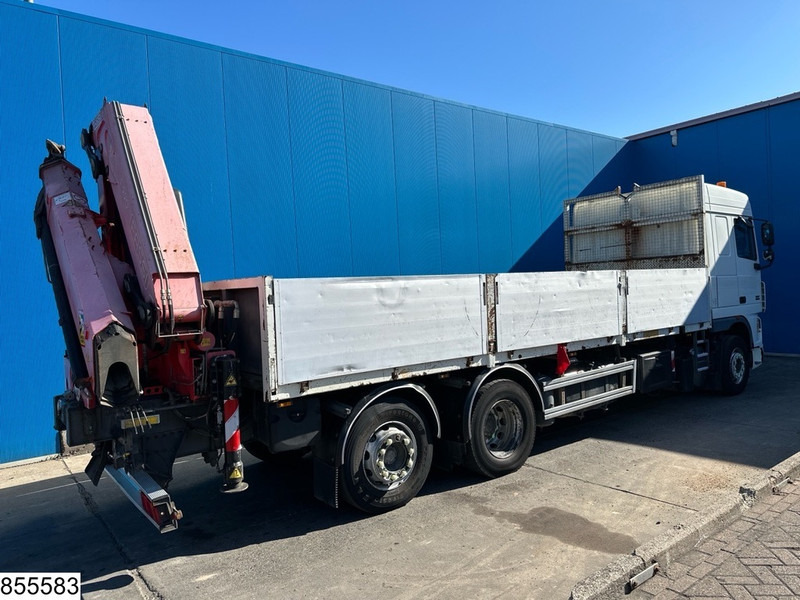 DAF XF 410 6x2, Fassi, Retarder, Remote - Φορτηγό με ανοιχτή καρότσα, Φορτηγό με γερανό: φωτογραφία 2 DAF XF 410 6x2, Fassi, Retarder, Remote - Φορτηγό με ανοιχτή καρότσα, Φορτηγό με γερανό: φωτογραφία 2