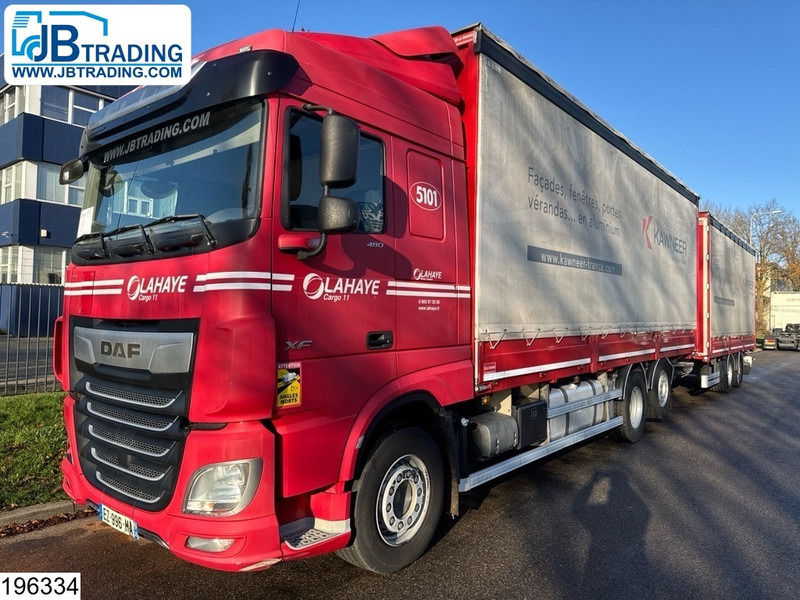 DAF XF 480 6x2, EURO 6, Combi, Dhollandia, 108 m3 - Φορτηγό μουσαμάς: φωτογραφία 1 DAF XF 480 6x2, EURO 6, Combi, Dhollandia, 108 m3 - Φορτηγό μουσαμάς: φωτογραφία 1