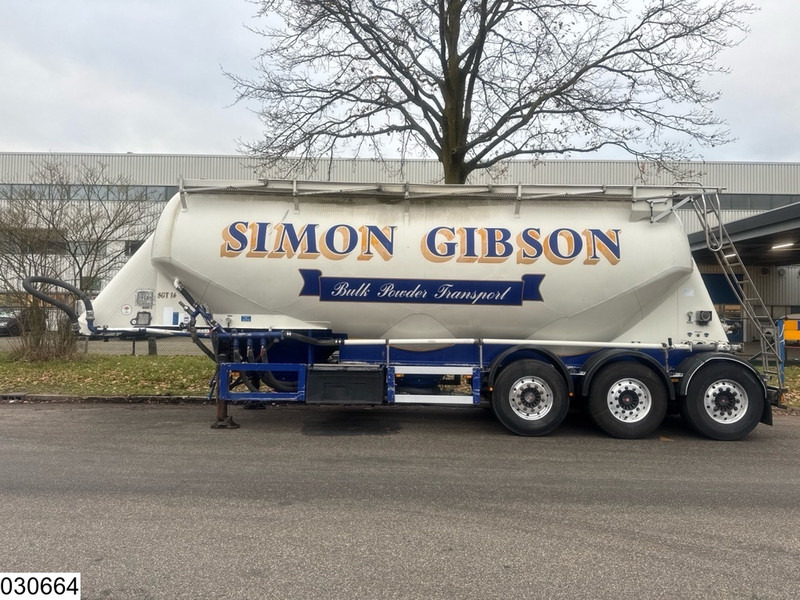 Feldbinder Silo 40.000 Liter, 3 Comp - Επικαθήμενο βυτίο: φωτογραφία 2 Feldbinder Silo 40.000 Liter, 3 Comp - Επικαθήμενο βυτίο: φωτογραφία 2