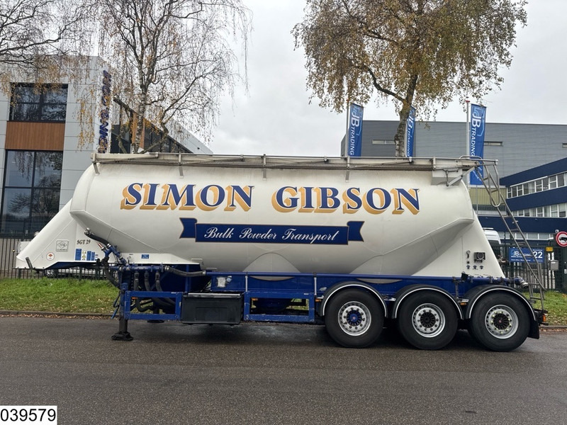 Feldbinder Silo 40.000 Liter, 3 Comp - Επικαθήμενο βυτίο: φωτογραφία 2 Feldbinder Silo 40.000 Liter, 3 Comp - Επικαθήμενο βυτίο: φωτογραφία 2