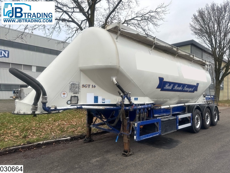 Feldbinder Silo 40.000 Liter, 3 Comp - Επικαθήμενο βυτίο: φωτογραφία 1 Feldbinder Silo 40.000 Liter, 3 Comp - Επικαθήμενο βυτίο: φωτογραφία 1