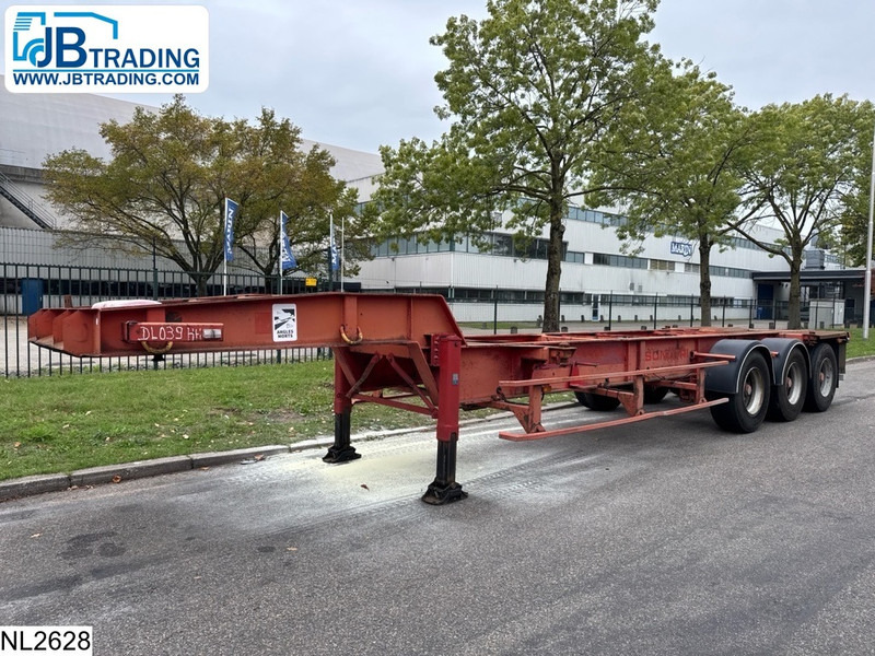 Fruehauf Chassis 20 ft, ADR - Επικαθήμενο μεταφοράς εμπορευματοκιβωτίων/ Κινητό αμάξωμα: φωτογραφία 1 Fruehauf Chassis 20 ft, ADR - Επικαθήμενο μεταφοράς εμπορευματοκιβωτίων/ Κινητό αμάξωμα: φωτογραφία 1