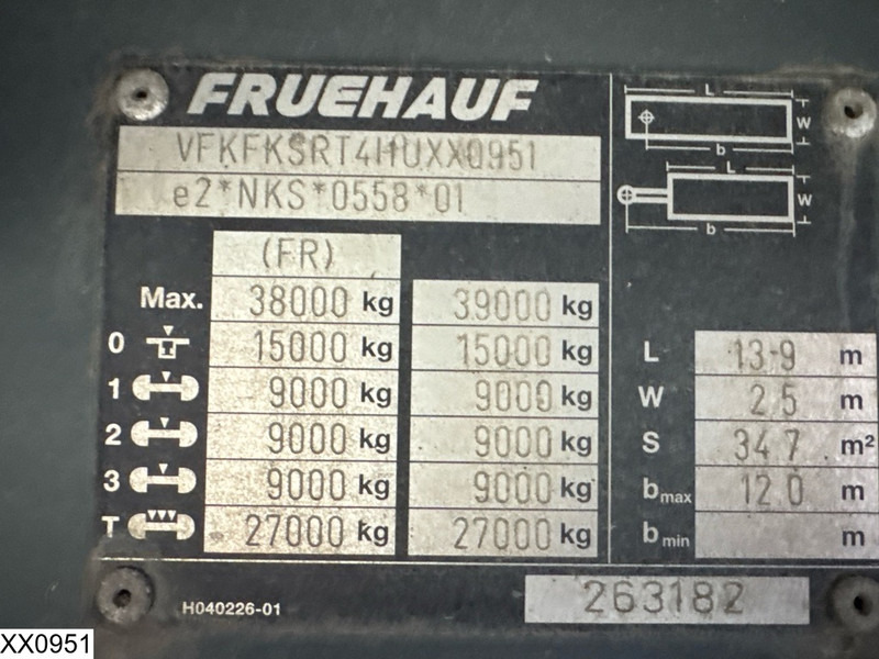 Fruehauf Tautliner - Επικαθήμενο κουρτίνα: φωτογραφία 4 Fruehauf Tautliner - Επικαθήμενο κουρτίνα: φωτογραφία 4