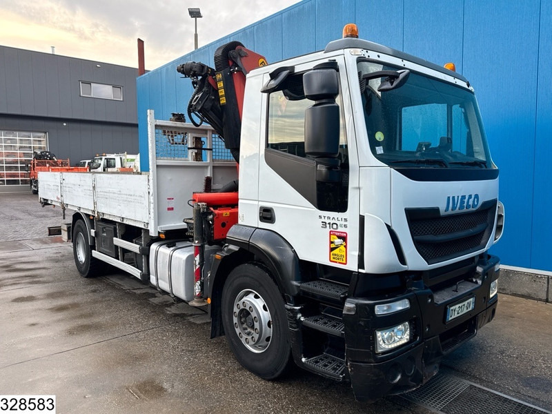 Iveco Stralis 310 EURO 6, Palfinger, Leaf spring - Φορτηγό με ανοιχτή καρότσα, Φορτηγό με γερανό: φωτογραφία 3 Iveco Stralis 310 EURO 6, Palfinger, Leaf spring - Φορτηγό με ανοιχτή καρότσα, Φορτηγό με γερανό: φωτογραφία 3