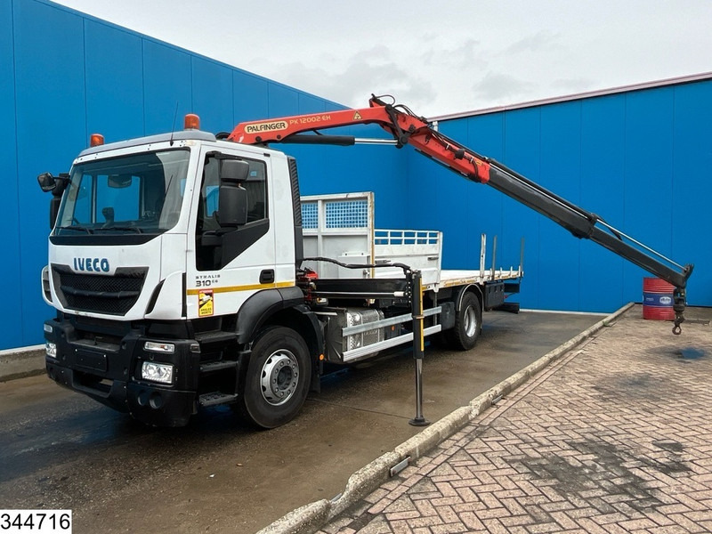 Iveco Stralis 310 EURO 6, Palfinger, Remote, Steelsuspension - Φορτηγό με ανοιχτή καρότσα, Φορτηγό με γερανό: φωτογραφία 3 Iveco Stralis 310 EURO 6, Palfinger, Remote, Steelsuspension - Φορτηγό με ανοιχτή καρότσα, Φορτηγό με γερανό: φωτογραφία 3