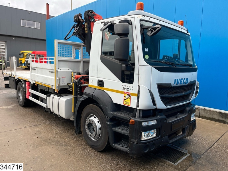 Iveco Stralis 310 EURO 6, Palfinger, Remote, Steelsuspension - Φορτηγό με ανοιχτή καρότσα, Φορτηγό με γερανό: φωτογραφία 4 Iveco Stralis 310 EURO 6, Palfinger, Remote, Steelsuspension - Φορτηγό με ανοιχτή καρότσα, Φορτηγό με γερανό: φωτογραφία 4