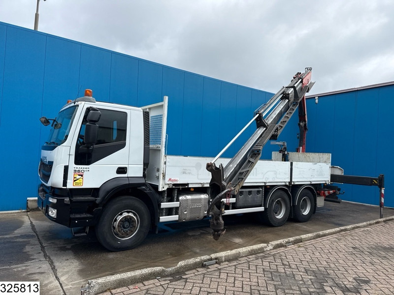 Iveco Stralis 360 - Φορτηγό με ανοιχτή καρότσα, Φορτηγό με γερανό: φωτογραφία 2 Iveco Stralis 360 - Φορτηγό με ανοιχτή καρότσα, Φορτηγό με γερανό: φωτογραφία 2