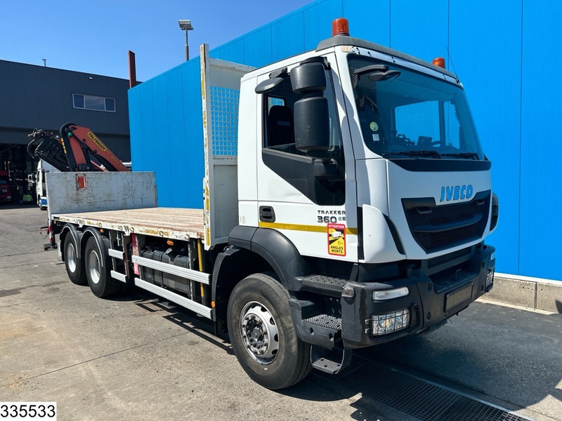 Iveco Trakker 360 6X4, EURO 6, Palfinger, Remote - Φορτηγό με ανοιχτή καρότσα, Φορτηγό με γερανό: φωτογραφία 2 Iveco Trakker 360 6X4, EURO 6, Palfinger, Remote - Φορτηγό με ανοιχτή καρότσα, Φορτηγό με γερανό: φωτογραφία 2