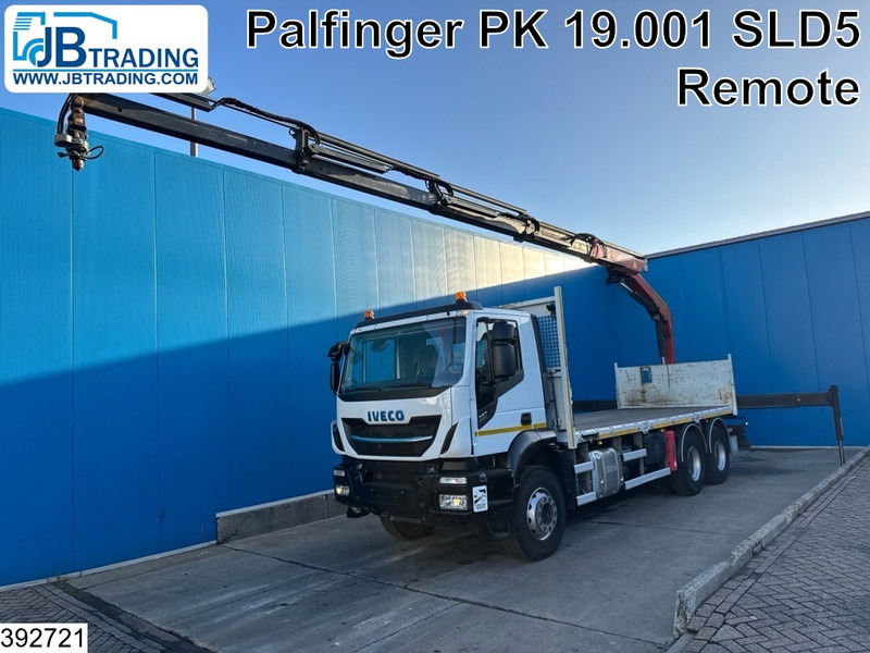 Iveco Trakker 360 6x4, EURO 6, Palfinger, Remote - Φορτηγό με ανοιχτή καρότσα, Φορτηγό με γερανό: φωτογραφία 1 Iveco Trakker 360 6x4, EURO 6, Palfinger, Remote - Φορτηγό με ανοιχτή καρότσα, Φορτηγό με γερανό: φωτογραφία 1