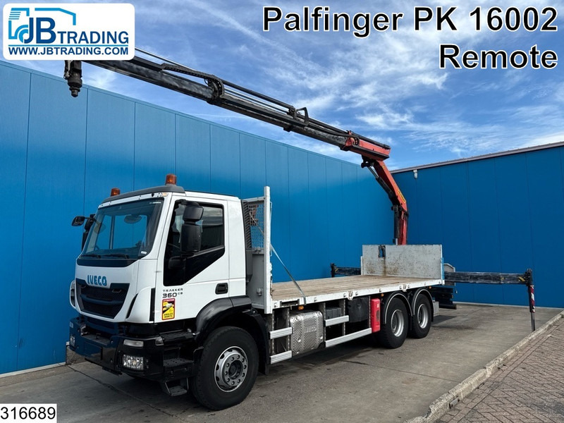 Iveco Trakker 360 6x4, EURO 6, Palfinger, Remote - Φορτηγό με ανοιχτή καρότσα, Φορτηγό με γερανό: φωτογραφία 1 Iveco Trakker 360 6x4, EURO 6, Palfinger, Remote - Φορτηγό με ανοιχτή καρότσα, Φορτηγό με γερανό: φωτογραφία 1