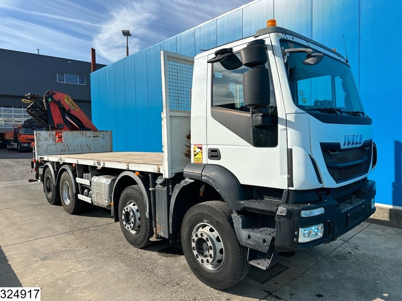 Iveco Trakker 8x4, EURO 6, Palfinger, Remote - Φορτηγό με ανοιχτή καρότσα, Φορτηγό με γερανό: φωτογραφία 3 Iveco Trakker 8x4, EURO 6, Palfinger, Remote - Φορτηγό με ανοιχτή καρότσα, Φορτηγό με γερανό: φωτογραφία 3