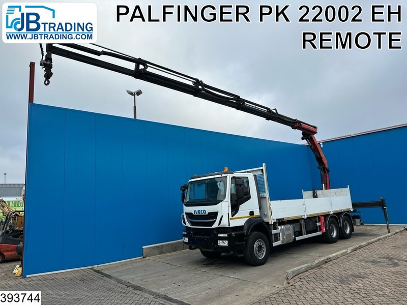 Iveco X-Way 360 6x4, EURO 6, Palfinger, Remote - Φορτηγό με ανοιχτή καρότσα, Φορτηγό με γερανό: φωτογραφία 1 Iveco X-Way 360 6x4, EURO 6, Palfinger, Remote - Φορτηγό με ανοιχτή καρότσα, Φορτηγό με γερανό: φωτογραφία 1