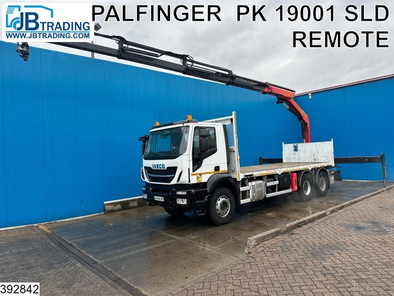 Iveco X-Way 360 6x4, EURO 6. Palfinger, Remote - Φορτηγό με ανοιχτή καρότσα, Φορτηγό με γερανό: φωτογραφία 1 Iveco X-Way 360 6x4, EURO 6. Palfinger, Remote - Φορτηγό με ανοιχτή καρότσα, Φορτηγό με γερανό: φωτογραφία 1