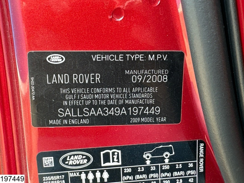 Land Rover SPORT Range rover V8 Supercharger, Petrol, 390 HP - SUV: φωτογραφία 5 Land Rover SPORT Range rover V8 Supercharger, Petrol, 390 HP - SUV: φωτογραφία 5