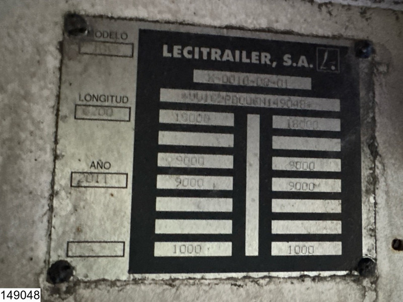 Lecitrailer Middenas - Τρέιλερ πλατφόρμα/ Καρότσα: φωτογραφία 4 Lecitrailer Middenas - Τρέιλερ πλατφόρμα/ Καρότσα: φωτογραφία 4