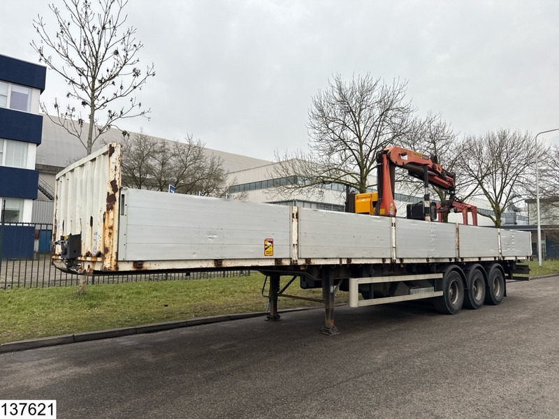 Lecitrailer open laadbak Palfinger PK15500, Remote - Επικαθήμενο πλατφόρμα/ Καρότσα: φωτογραφία 5 Lecitrailer open laadbak Palfinger PK15500, Remote - Επικαθήμενο πλατφόρμα/ Καρότσα: φωτογραφία 5