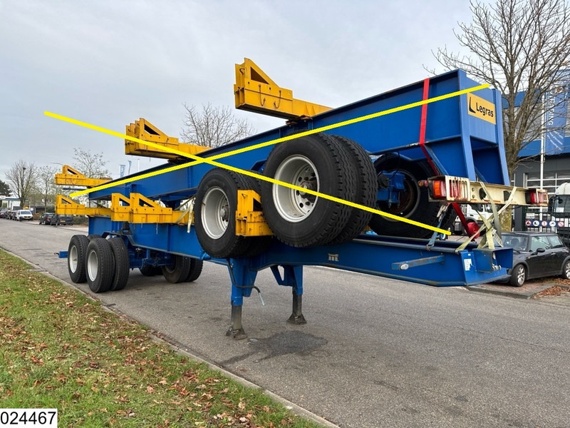 Legras Openlaadbak Wood transport, Steel suspension - Ημιρυμουλκούμενο μεταφοράς ξυλείας: φωτογραφία 4 Legras Openlaadbak Wood transport, Steel suspension - Ημιρυμουλκούμενο μεταφοράς ξυλείας: φωτογραφία 4