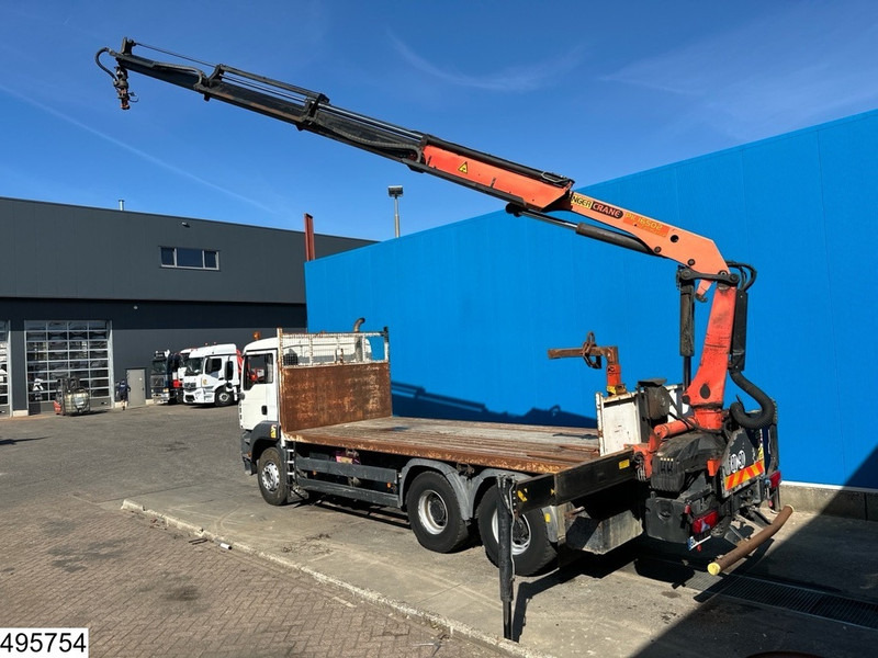 MAN TGA 26 360 6X4, Manual, Steel suspension, Palfinger - Φορτηγό με ανοιχτή καρότσα, Φορτηγό με γερανό: φωτογραφία 4 MAN TGA 26 360 6X4, Manual, Steel suspension, Palfinger - Φορτηγό με ανοιχτή καρότσα, Φορτηγό με γερανό: φωτογραφία 4