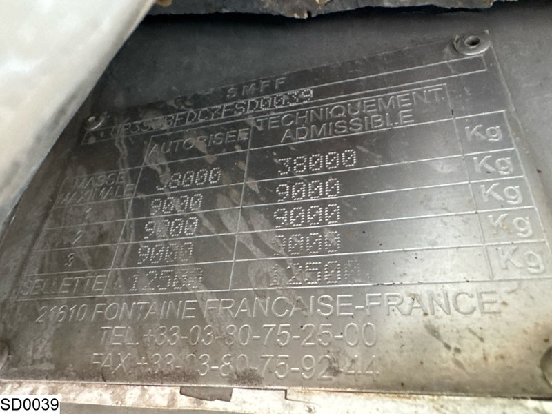 Magyar Chemie 32000 Liter - Επικαθήμενο βυτίο: φωτογραφία 4 Magyar Chemie 32000 Liter - Επικαθήμενο βυτίο: φωτογραφία 4