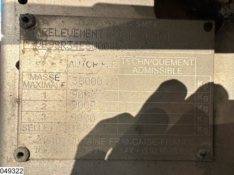 Magyar Food 30000 Liter, 5 Comp - Επικαθήμενο βυτίο: φωτογραφία 4 Magyar Food 30000 Liter, 5 Comp - Επικαθήμενο βυτίο: φωτογραφία 4