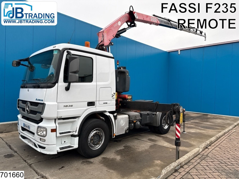 Mercedes-Benz Actros 1836 EURO 5, Fassi, Remote - Τράκτορας: φωτογραφία 1 Mercedes-Benz Actros 1836 EURO 5, Fassi, Remote - Τράκτορας: φωτογραφία 1