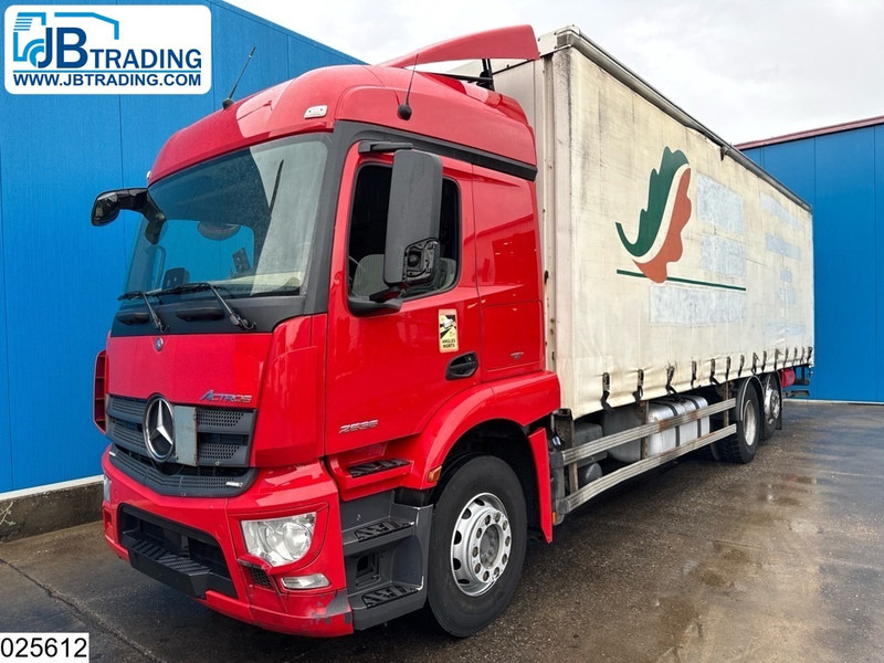 Mercedes-Benz Actros 2536 6X2, EURO 6, Dhollandia - Φορτηγό μουσαμάς: φωτογραφία 1 Mercedes-Benz Actros 2536 6X2, EURO 6, Dhollandia - Φορτηγό μουσαμάς: φωτογραφία 1