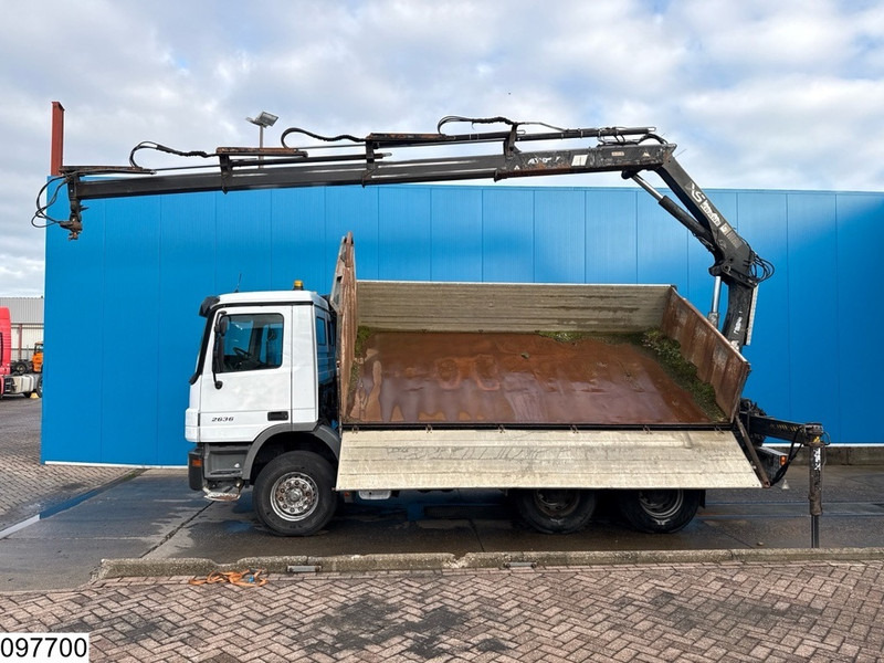 Mercedes-Benz Actros 2636 6x4, EURO 3, HIAB, Telligent 16 - Φορτηγό ανατρεπόμενο, Φορτηγό με γερανό: φωτογραφία 3 Mercedes-Benz Actros 2636 6x4, EURO 3, HIAB, Telligent 16 - Φορτηγό ανατρεπόμενο, Φορτηγό με γερανό: φωτογραφία 3