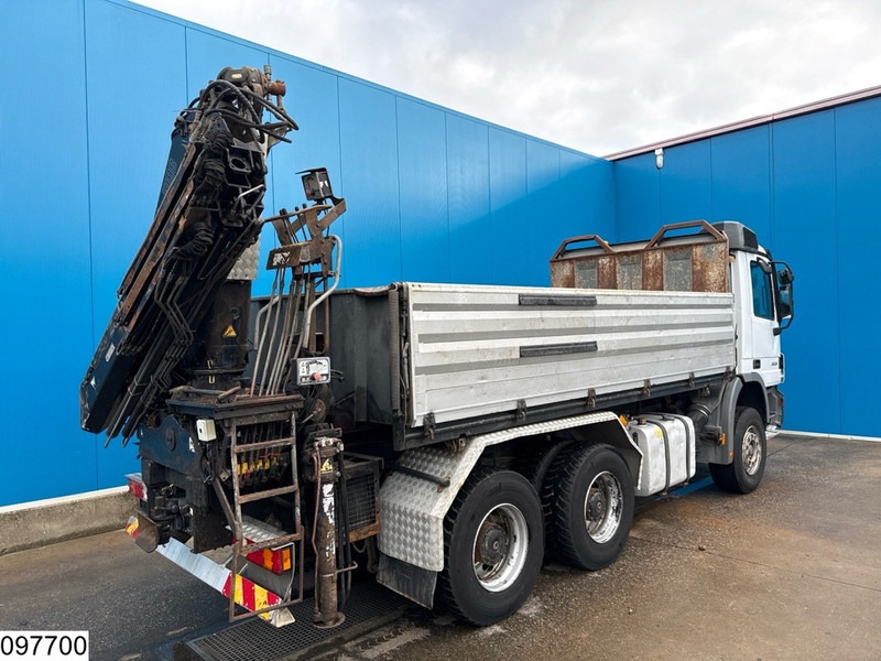 Mercedes-Benz Actros 2636 6x4, EURO 3, HIAB, Telligent 16 - Φορτηγό ανατρεπόμενο, Φορτηγό με γερανό: φωτογραφία 2 Mercedes-Benz Actros 2636 6x4, EURO 3, HIAB, Telligent 16 - Φορτηγό ανατρεπόμενο, Φορτηγό με γερανό: φωτογραφία 2