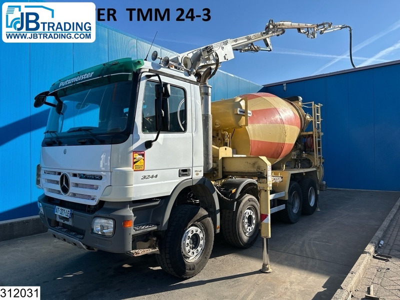Mercedes-Benz Actros 3244 8x4, PUMI, Putzmeister, 24 MTR, Telligent 16 - Αντλία σκυροδέματος: φωτογραφία 1 Mercedes-Benz Actros 3244 8x4, PUMI, Putzmeister, 24 MTR, Telligent 16 - Αντλία σκυροδέματος: φωτογραφία 1
