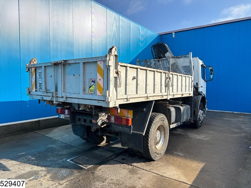 Mercedes-Benz Atego 1828 Manual, Steel Suspension, HIAB - Φορτηγό ανατρεπόμενο, Φορτηγό με γερανό: φωτογραφία 2 Mercedes-Benz Atego 1828 Manual, Steel Suspension, HIAB - Φορτηγό ανατρεπόμενο, Φορτηγό με γερανό: φωτογραφία 2