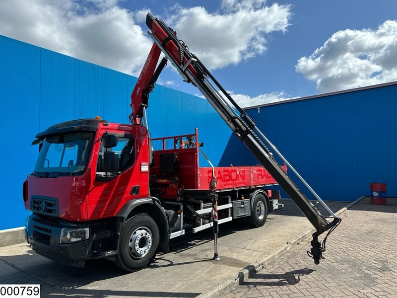Renault C 280 EURO 6, Fassi, Remote, Steel - Φορτηγό ανατρεπόμενο, Φορτηγό με γερανό: φωτογραφία 3 Renault C 280 EURO 6, Fassi, Remote, Steel - Φορτηγό ανατρεπόμενο, Φορτηγό με γερανό: φωτογραφία 3