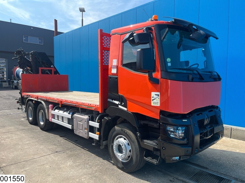 Renault C 380 6x4, EURO 6, Hiab, Remote, Steel Suspension - Φορτηγό με ανοιχτή καρότσα, Φορτηγό με γερανό: φωτογραφία 3 Renault C 380 6x4, EURO 6, Hiab, Remote, Steel Suspension - Φορτηγό με ανοιχτή καρότσα, Φορτηγό με γερανό: φωτογραφία 3