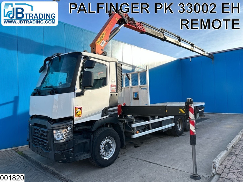 Renault C 460 6x2, EURO 6, Palfinger, Retarder - Φορτηγό με ανοιχτή καρότσα, Φορτηγό με γερανό: φωτογραφία 1 Renault C 460 6x2, EURO 6, Palfinger, Retarder - Φορτηγό με ανοιχτή καρότσα, Φορτηγό με γερανό: φωτογραφία 1